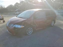 Toyota Sienna salvage cars for sale: 2015 Toyota Sienna xle 8-passenger