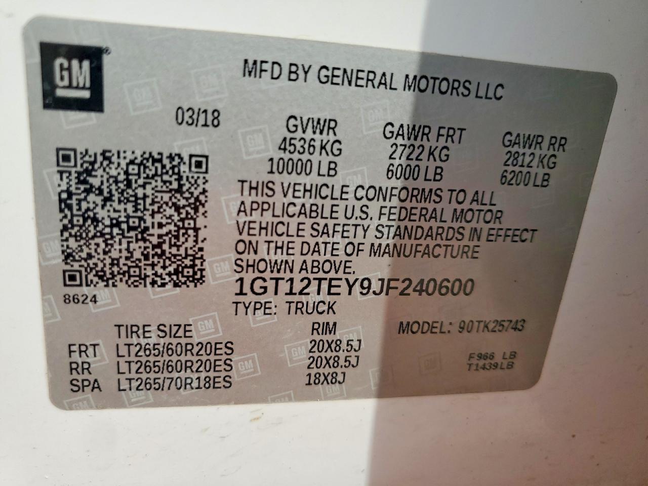 2018 GMC Sierra K2500 SLT
