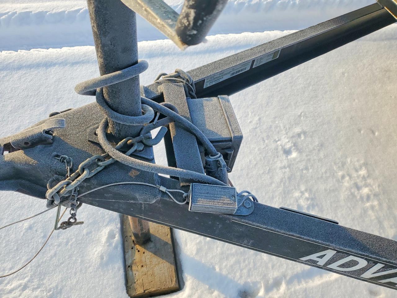 2022 Advanced 18'CHSLDWD Equipment Trailer