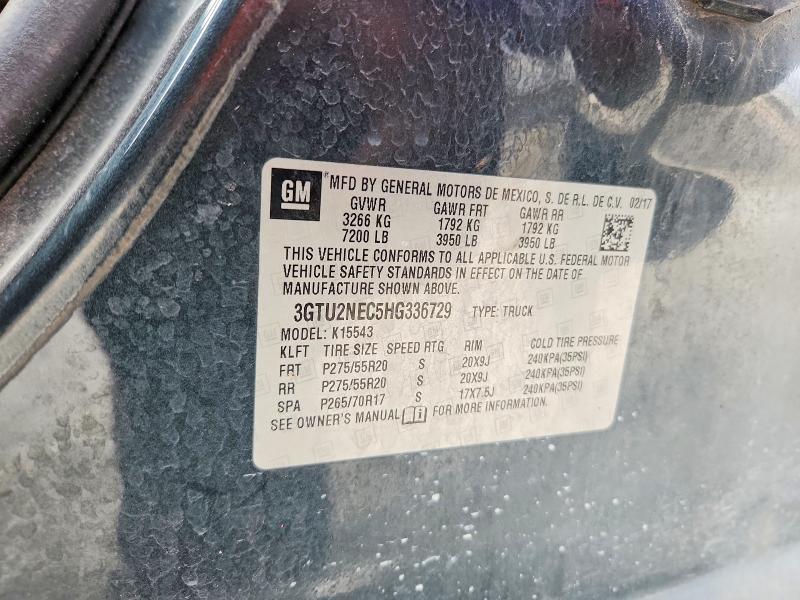 2017 GMC Sierra K1500 SLT
