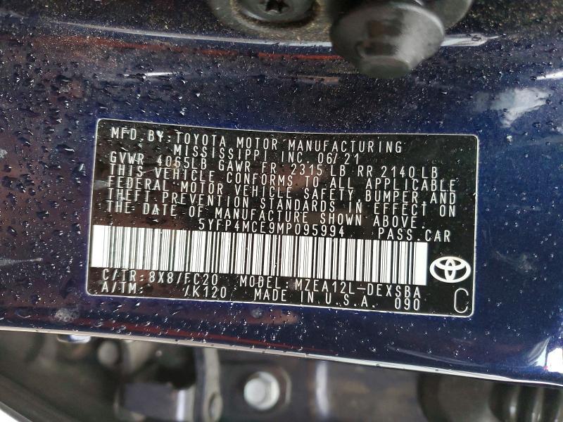 2021 Toyota Corolla se
