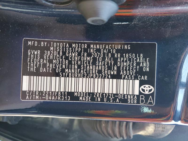 2018 Toyota Corolla