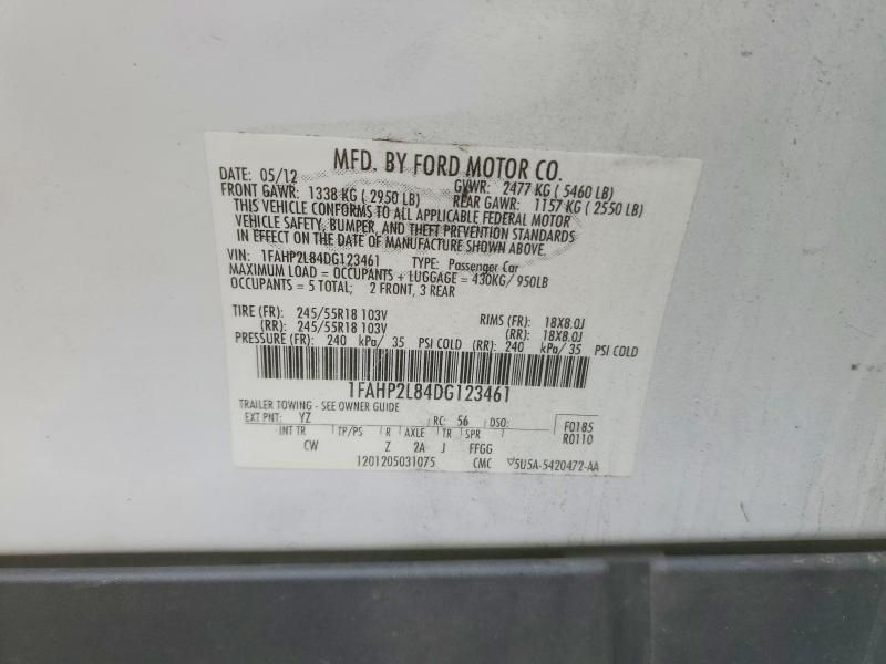 2013 Ford Taurus Police Interceptor