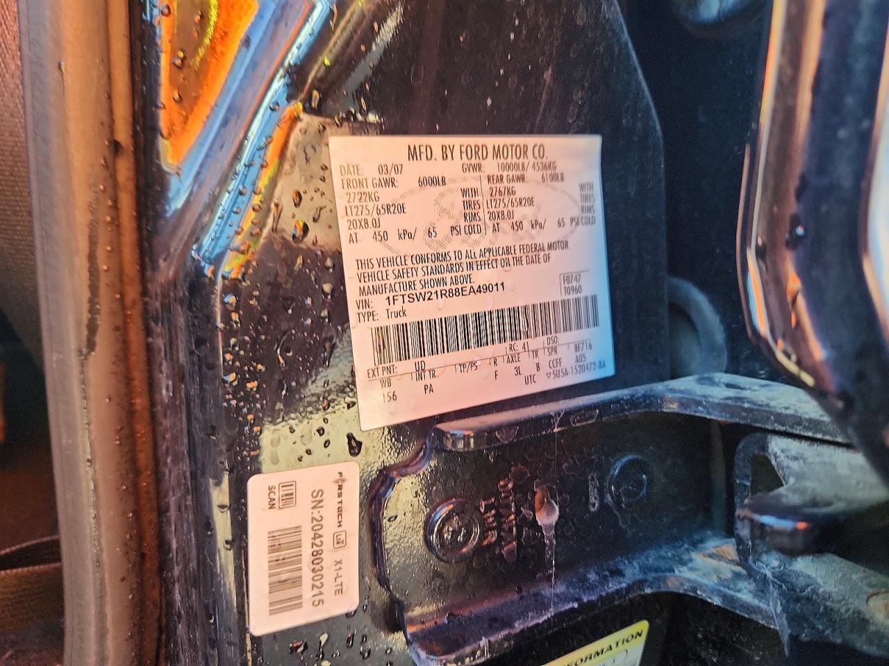 2008 Ford F250 Super Duty
