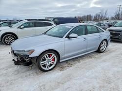 Audi salvage cars for sale: 2016 Audi A6 Prestige