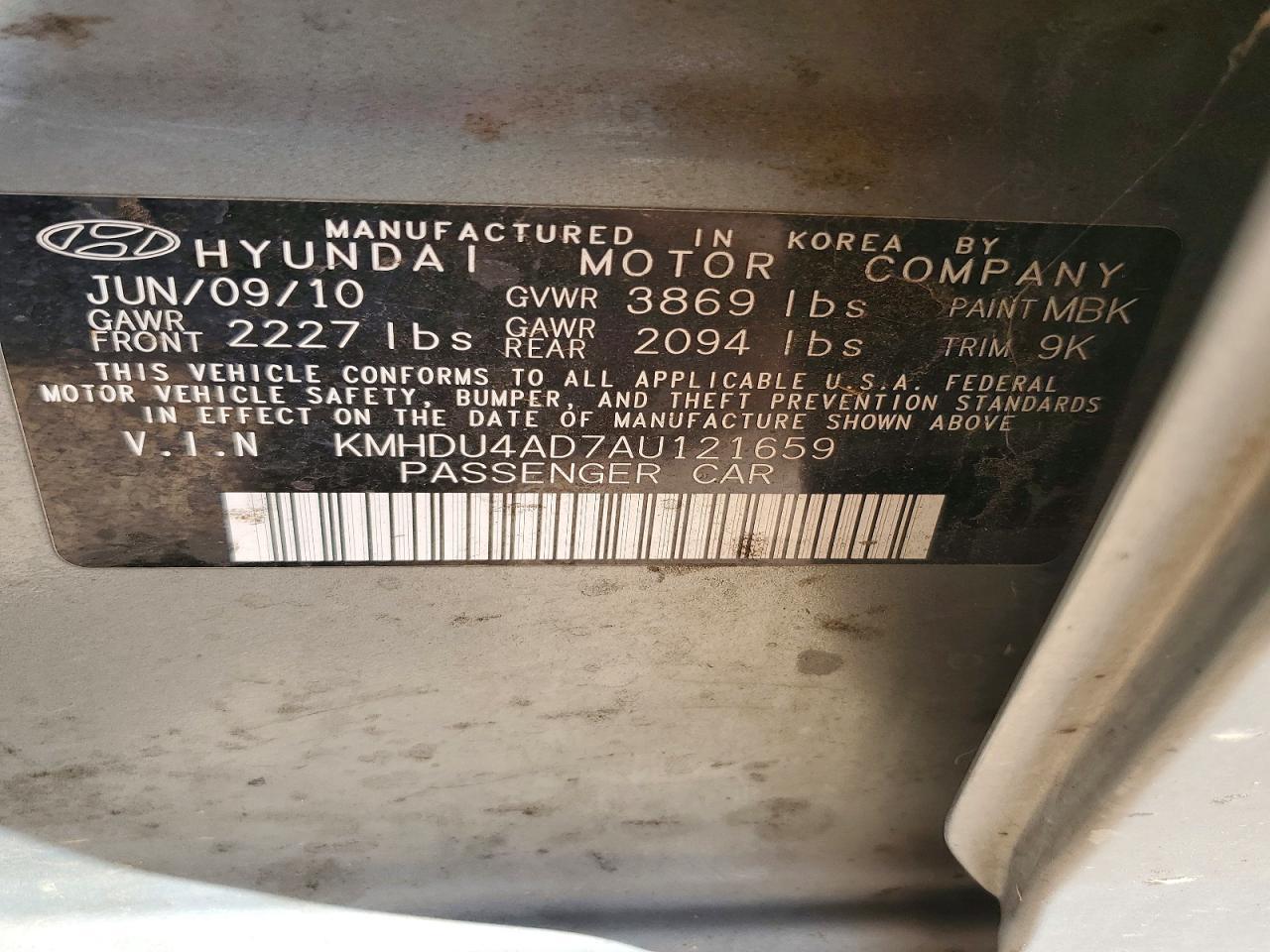 2010 Hyundai Elantra