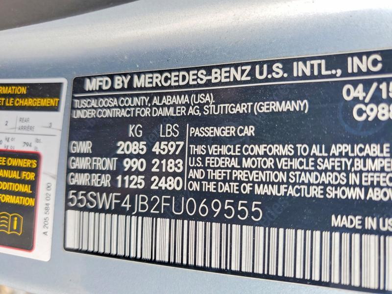 2015 Mercedes-Benz C300