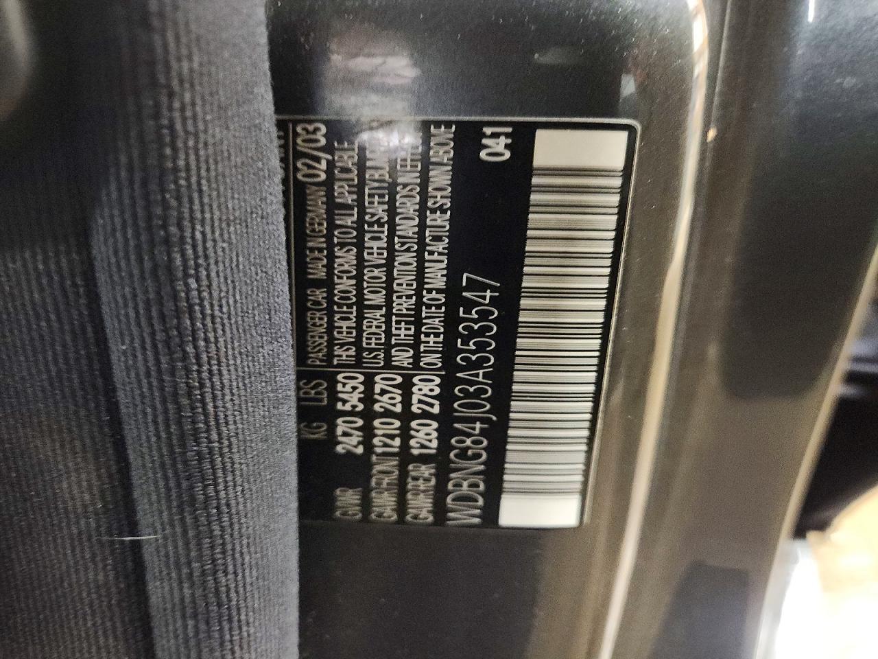 2003 Mercedes-Benz S 500 4matic