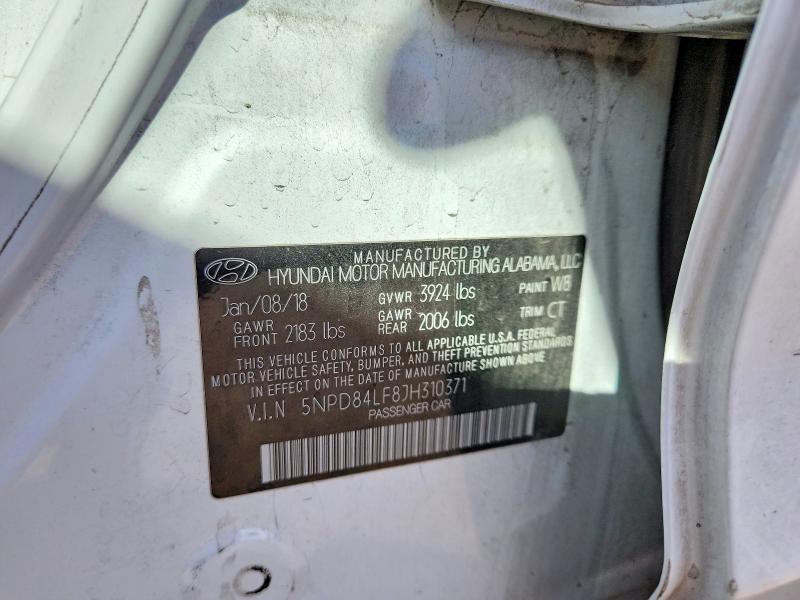 2018 Hyundai Elantra sel