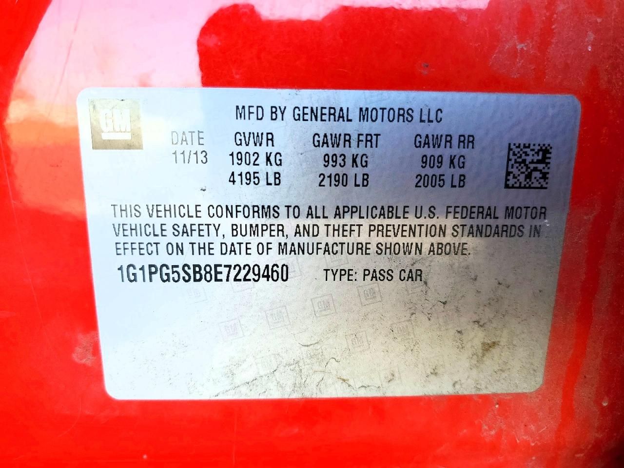 2014 Chevrolet Cruze ltz