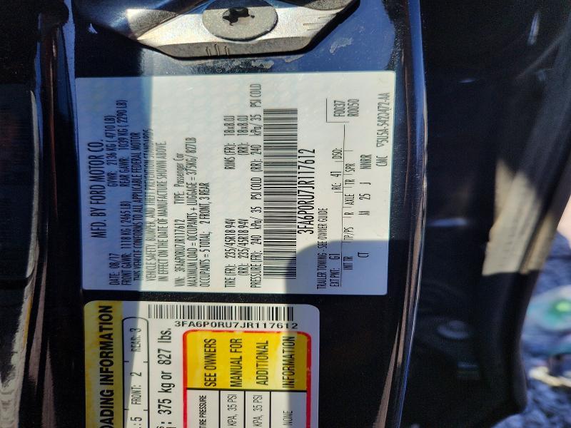 2018 Ford Fusion Titanium