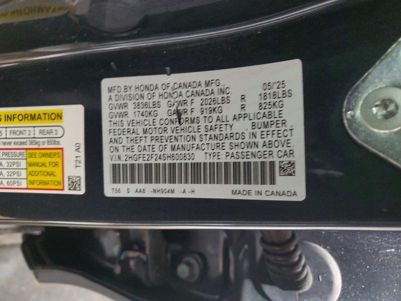 2025 Honda Civic lx