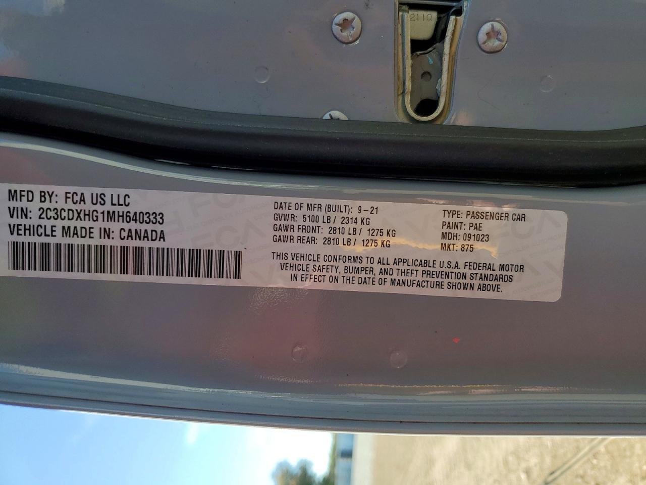 2021 Dodge Charger gt