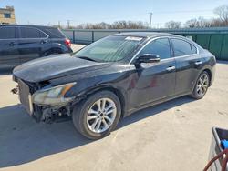 Salvage cars for sale from Copart Wilmer, TX: 2012 Nissan Maxima 3.5 s