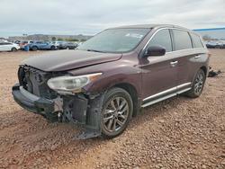 Salvage cars for sale from Copart Phoenix, AZ: 2014 Infiniti Qx60