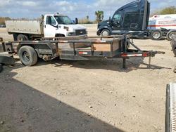 Salvage cars for sale from Copart Mercedes, TX: 2023 P&C 83x16 Utility Trailer