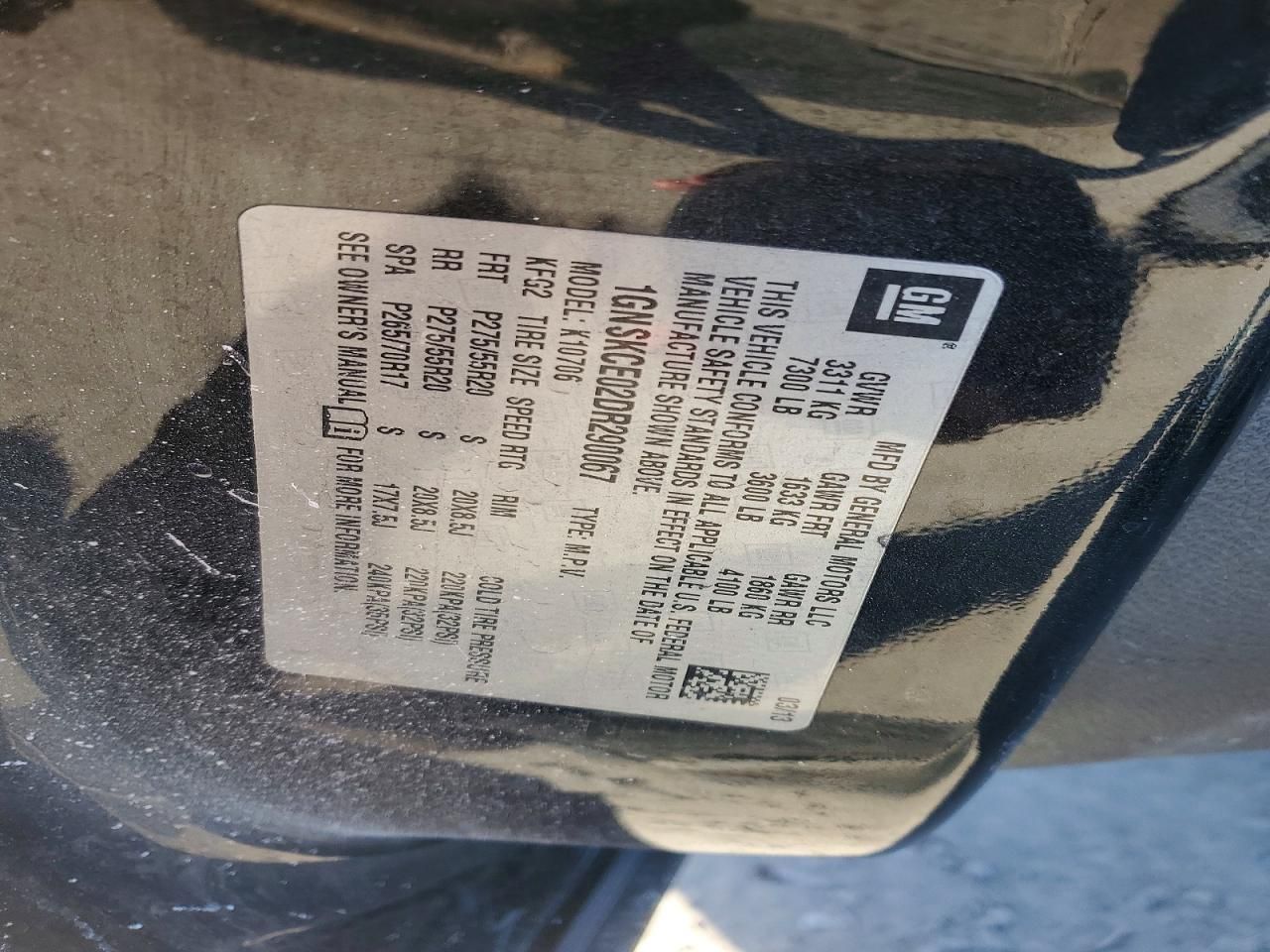 2013 Chevrolet Tahoe K1500 LTZ