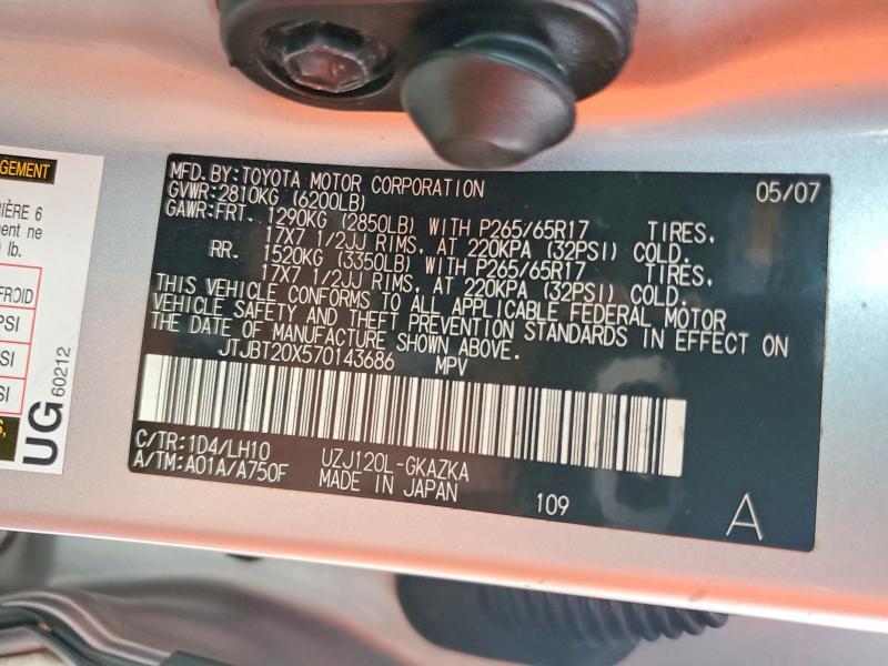 2007 Lexus Gx 470