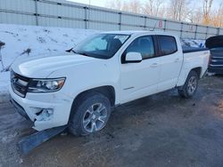 Salvage cars for sale from Copart Davison, MI: 2016 Chevrolet Colorado Z71