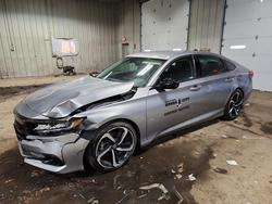 Salvage cars for sale from Copart Franklin, WI: 2021 Honda Accord Sport se
