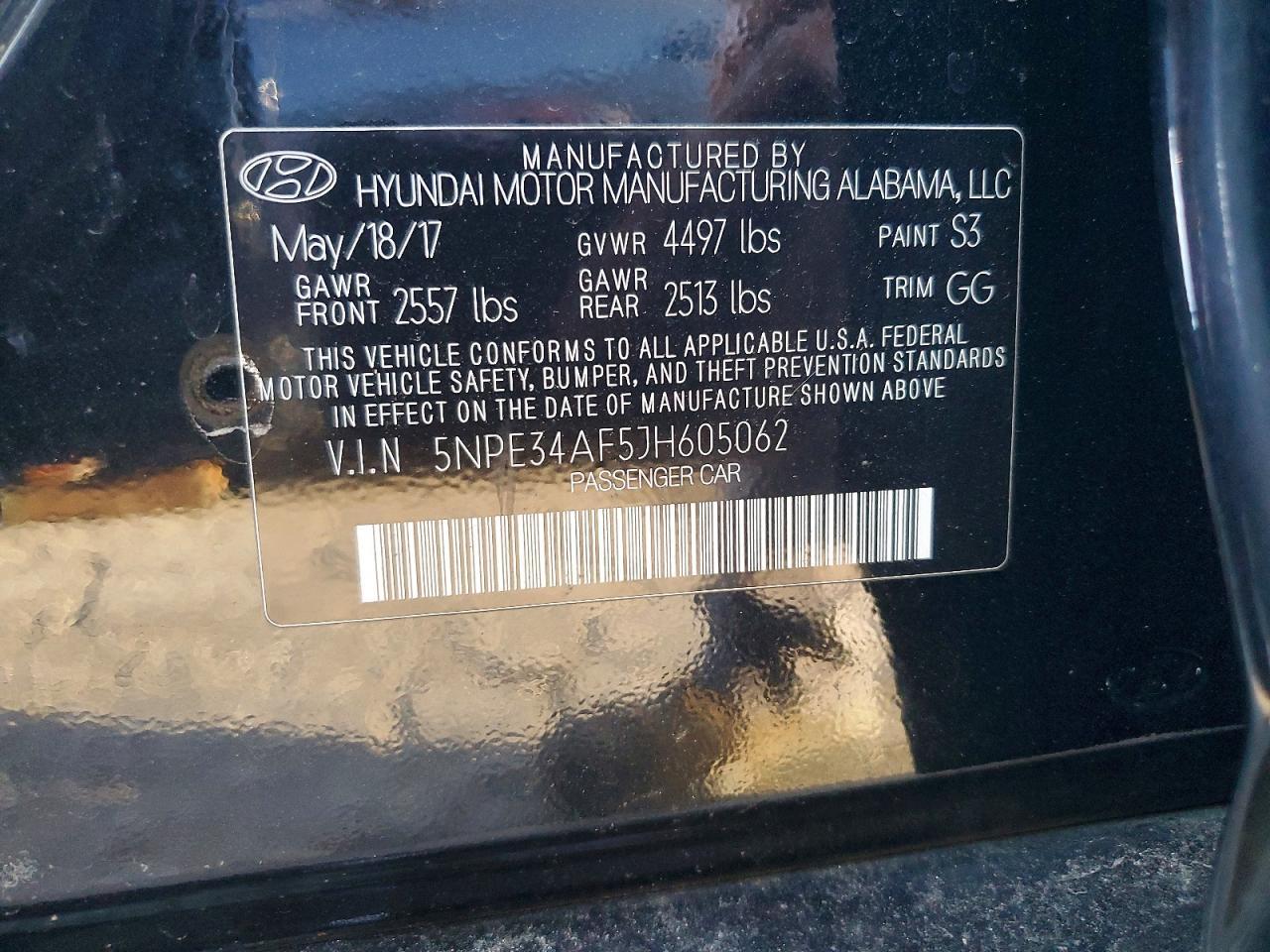 2018 Hyundai Sonata sel