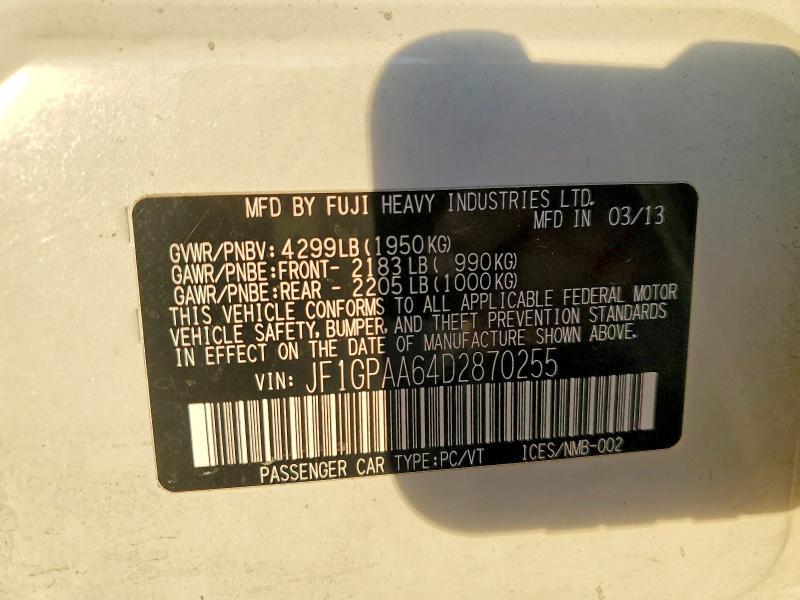 2013 Subaru Impreza