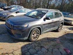 Jeep salvage cars for sale: 2019 Jeep Cherokee Latitude Plus