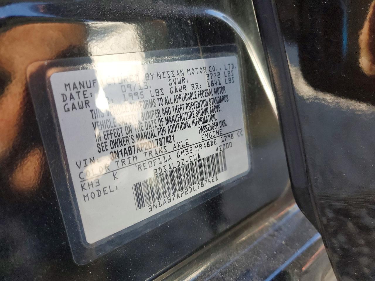 2013 Nissan Sentra s