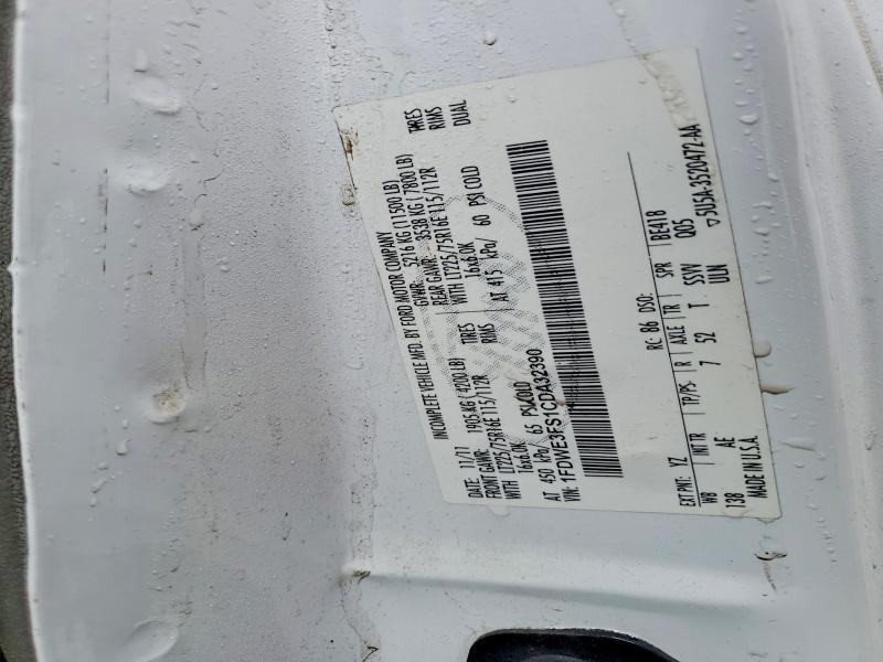 2012 Ford E350 BOX Truck