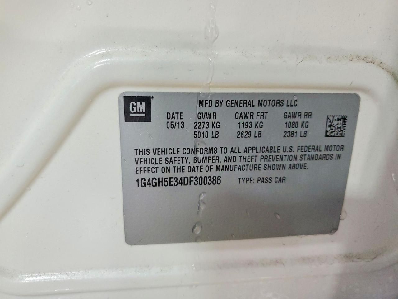 2013 Buick Lacrosse Premium