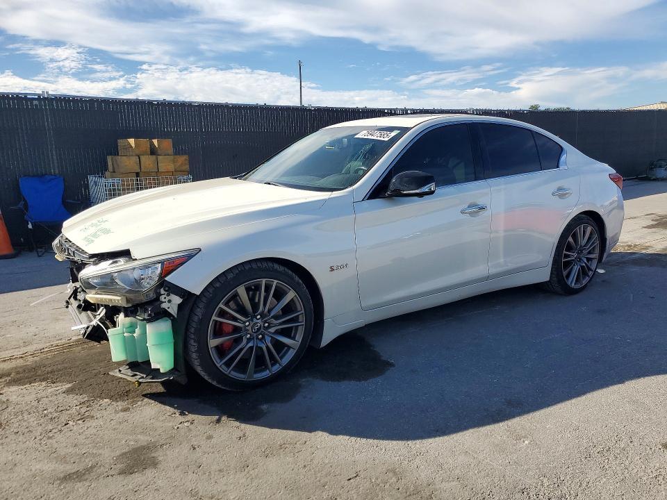 2019 Infiniti Q50 red Sport 400