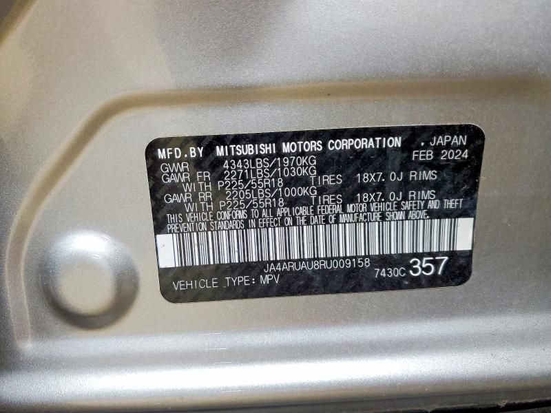 2024 Mitsubishi Outlander Sport S/se