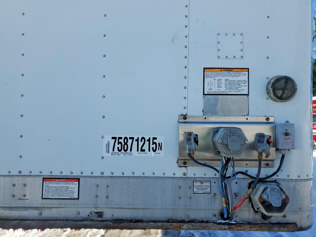 2013 Great Dane CLA-1213-62335 DRY Van Trailer
