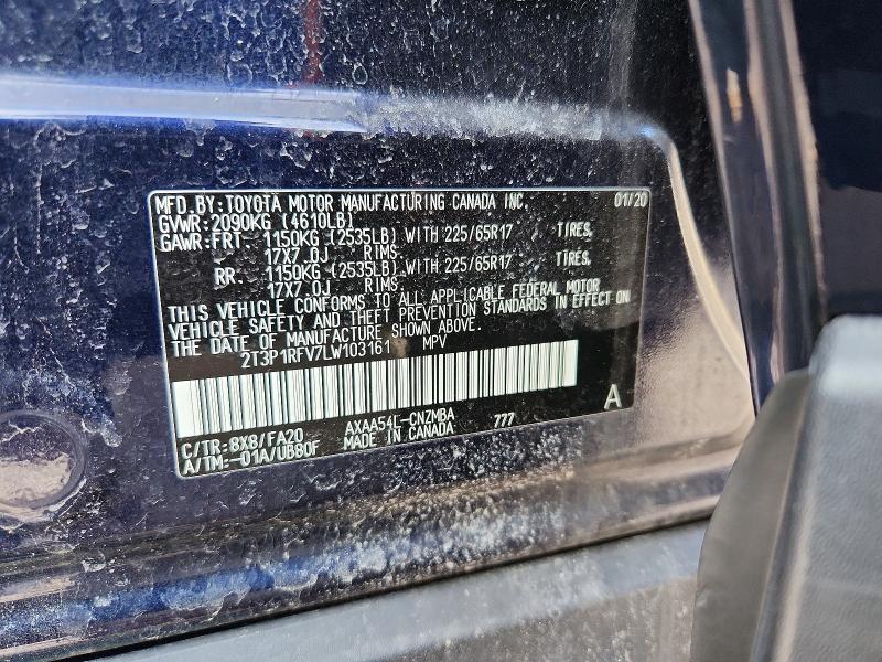 2020 Toyota Rav4 xle