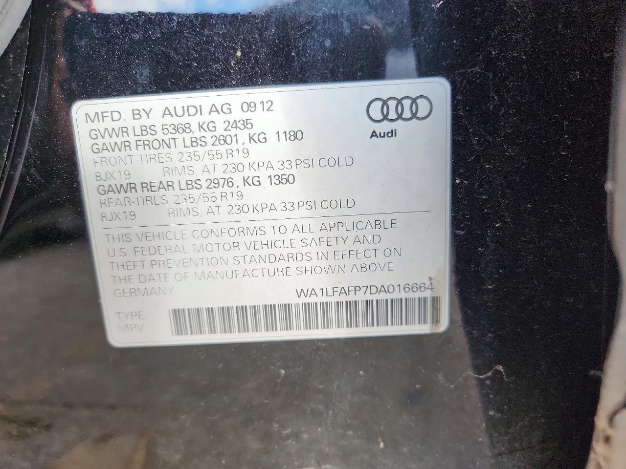 2013 Audi Q5 Premium Plus