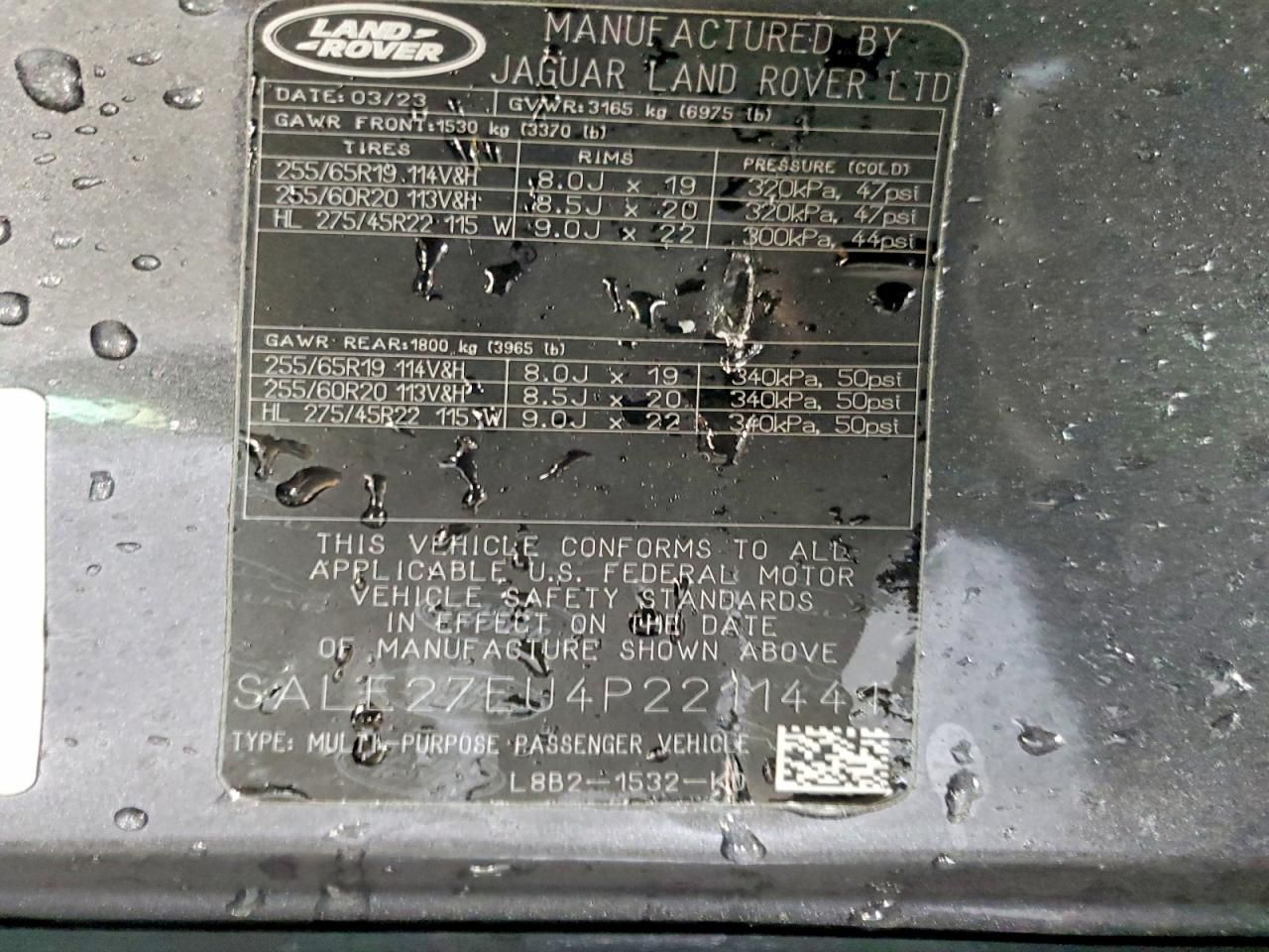 2023 Land Rover Defender 110 X-dynamic se