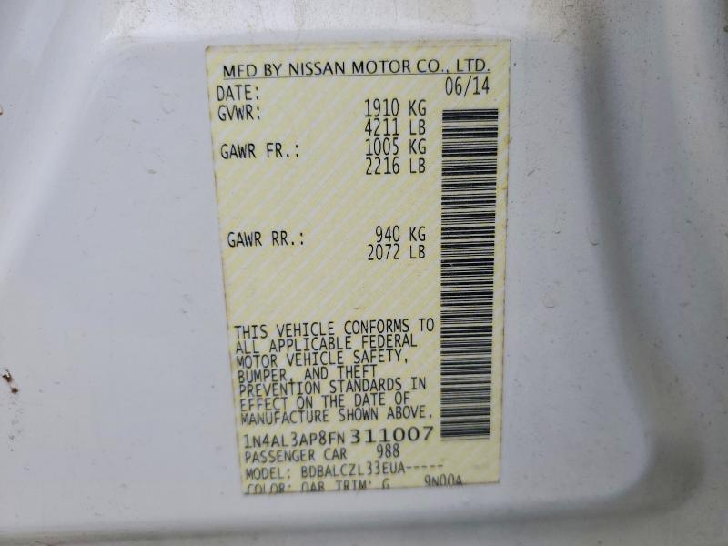 2015 Nissan Altima 2.5