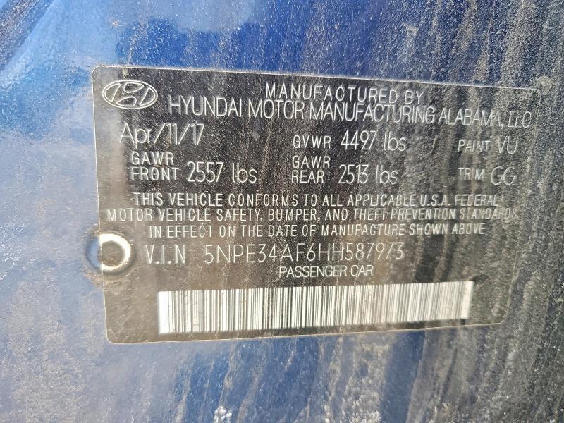 2017 Hyundai Sonata Sport
