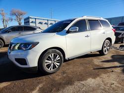 2017 Nissan Pathfinder s en venta en Albuquerque, NM