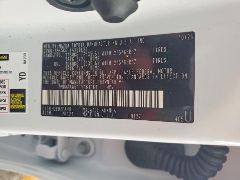 2026 Toyota Corolla Cross l