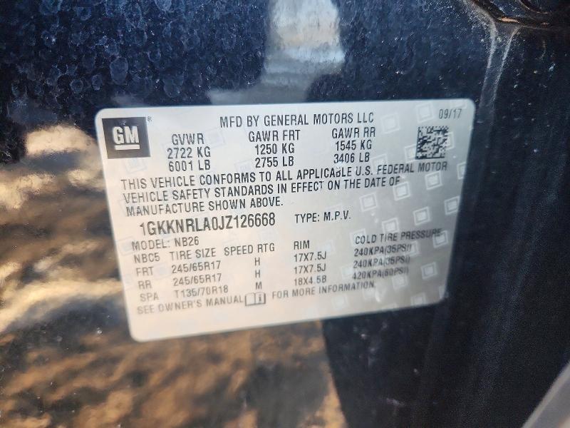 2018 GMC Acadia sle