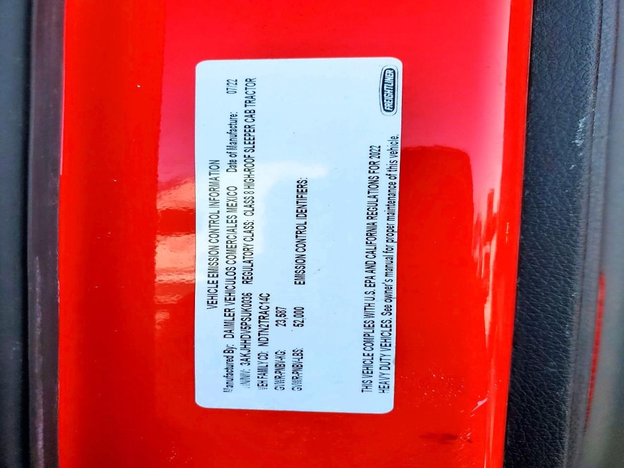 2023 Freightliner Cascadia 126 Semi Truck