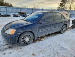 Honda Vehiculos salvage en venta: 2002 Honda Civic lx