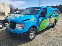Nissan salvage cars for sale: 2020 Nissan NV 2500 Delivery Van