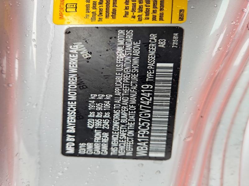 2016 BMW 228 i Sulev