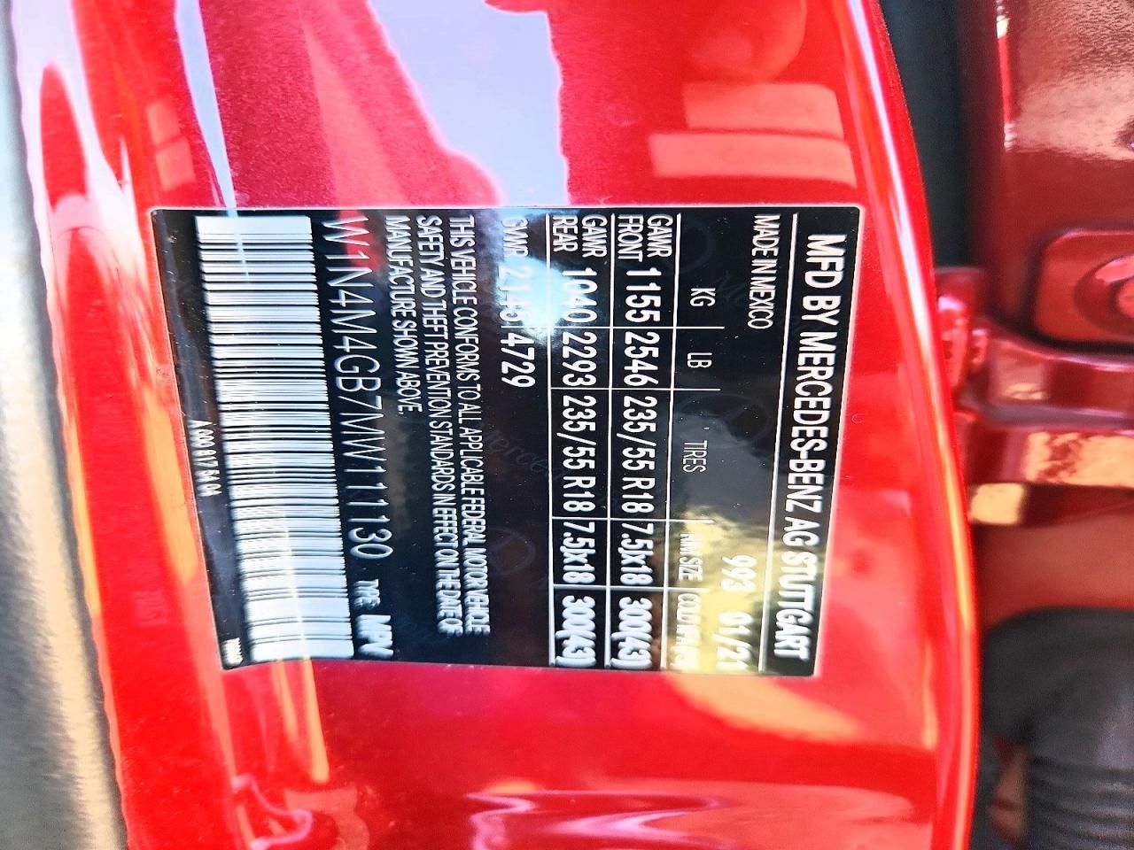 2021 Mercedes-Benz Glb 250