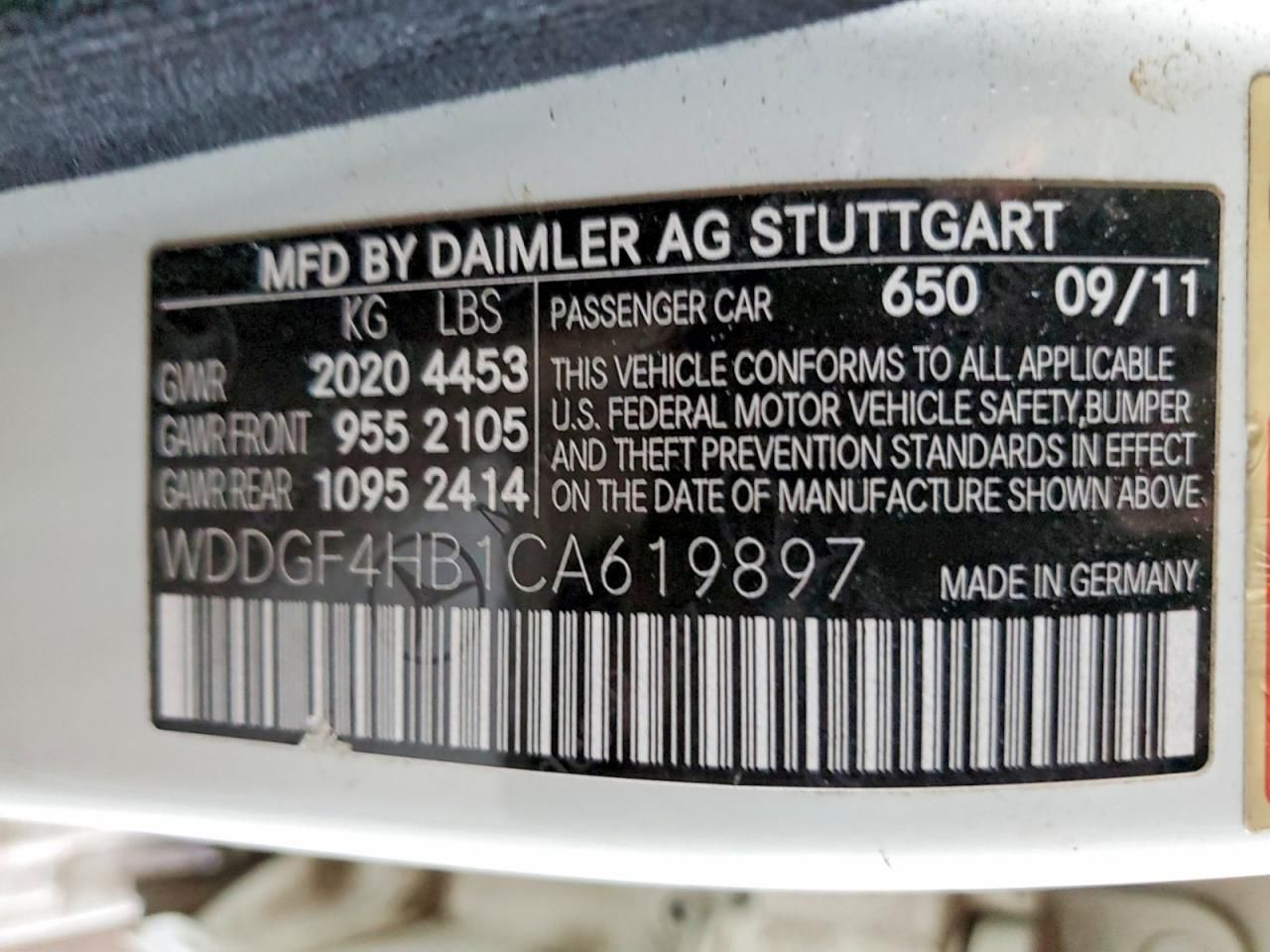 2012 Mercedes-Benz C 250