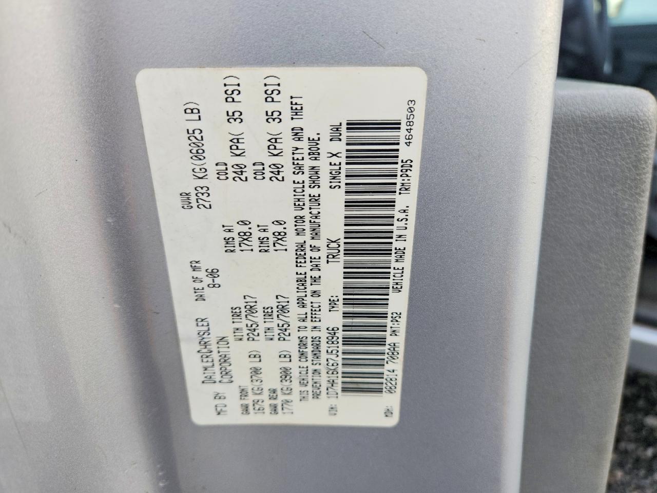 2007 Dodge Ram 1500 st