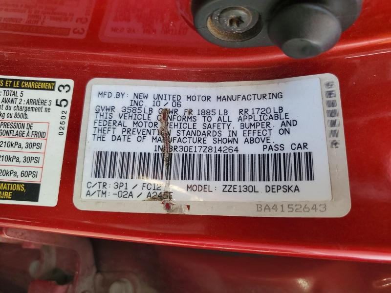 2007 Toyota Corolla ce