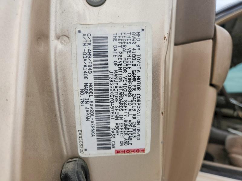 2000 Toyota Camry ce